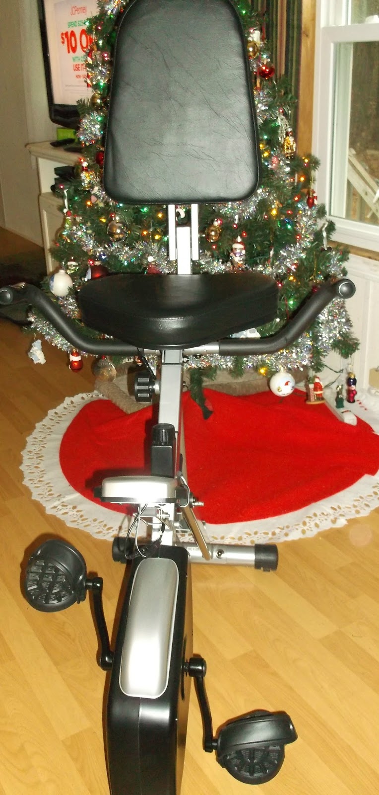 Hammacher schlemmer online exercise bike